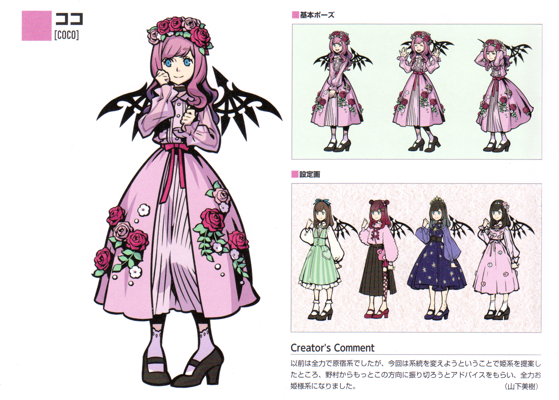 Help constructing this dress? (Coco Atarashi, NEO: TWEWY) : r